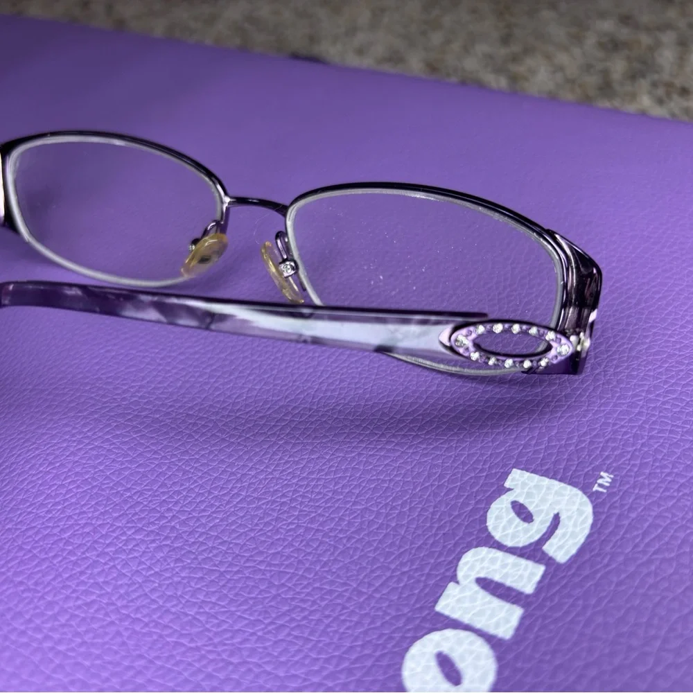EL11‎ By I-DEALOPTICS Eyeglasses Purple